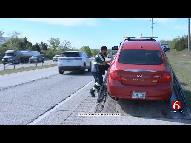 Oklahoma Tow Truck Operators Plead With Drivers To Slow Down, Move Over