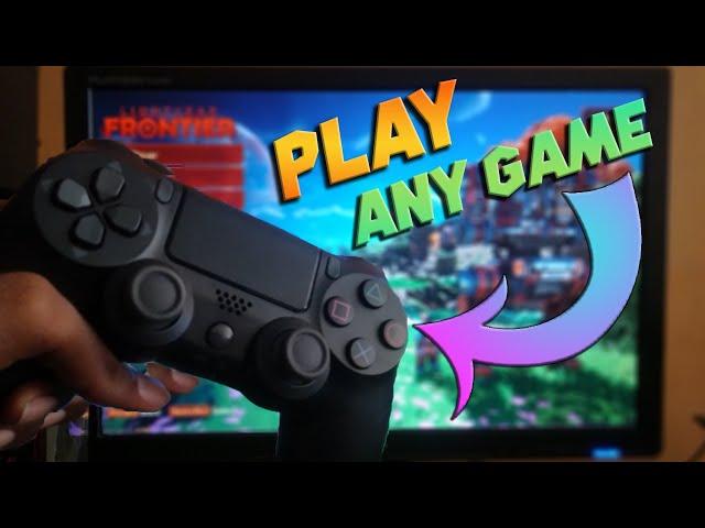 Play ANY Game with Dualshock 4 / Doubleshock 4 | DS4Windows | Fix Controller Not Detecting in Games