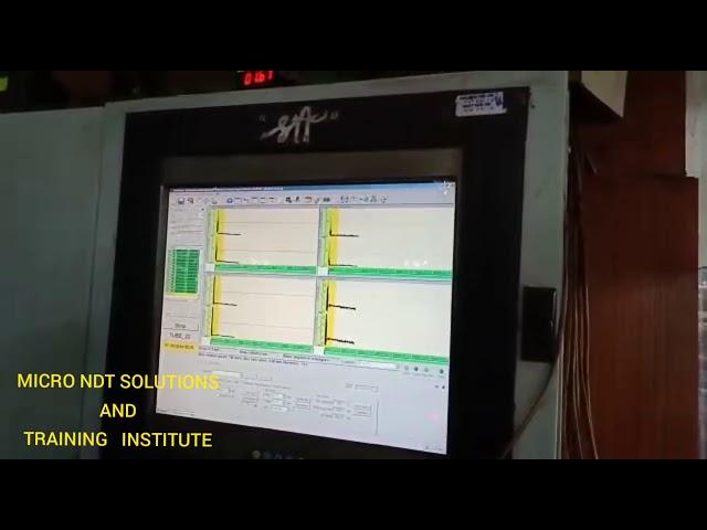 INSPECTION OF TUBES BY IMMERSION ULTRASONIC METHOD