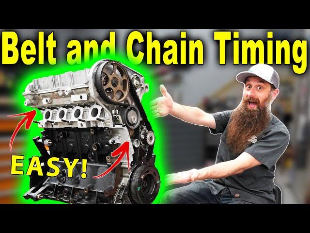 How To PROPERLY Time VW/Audi 1.8t 20v Engine ~ Belt and Chain