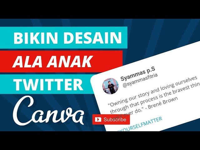 Tutorial buat Twitter Quotes Feed di Aplikasi Canva