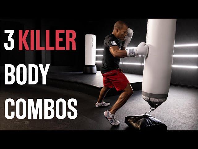 3 BODY SHOT COMBOS YOU NEED TO TRY | Boxing Training