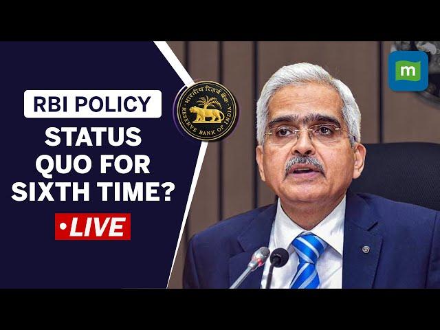 LIVE: RBI Policy Expectations - MPC To Hold Repo Rate For Sixth Time? Will The Stance Change?