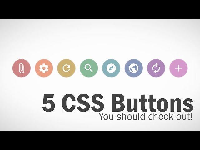 5 Cool CSS Button Effects You Should Check Out