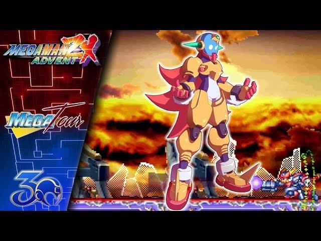 Megaman ZX Advent NDS: Boss Rush & Master Albert Final Stage | MegaTour P26 - 1080P [60FPS]