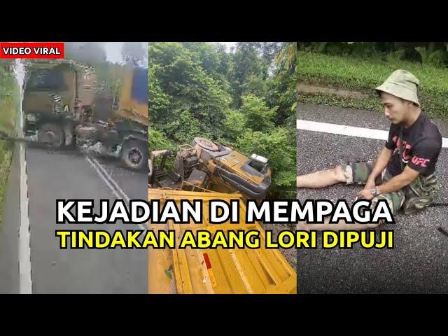 1 MALAYSIA PUJI ABANG LORI‼️ KEJADIAN DI JALAN MEMPAGA, PAHANG