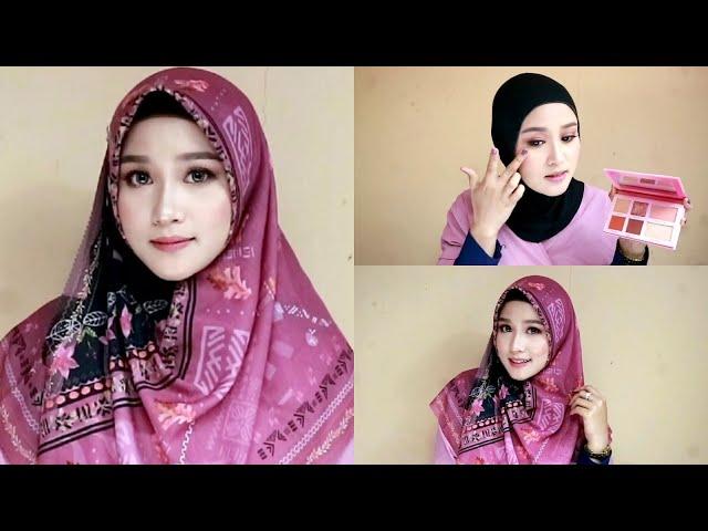 Belajar Make Up Kondangan Simple Untuk Pemula || COCOK BUAT SEMUA ACARA Pake Poduk Lokal ||