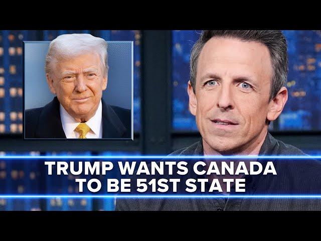 Trump Suggests Canada Should Become the 51st State