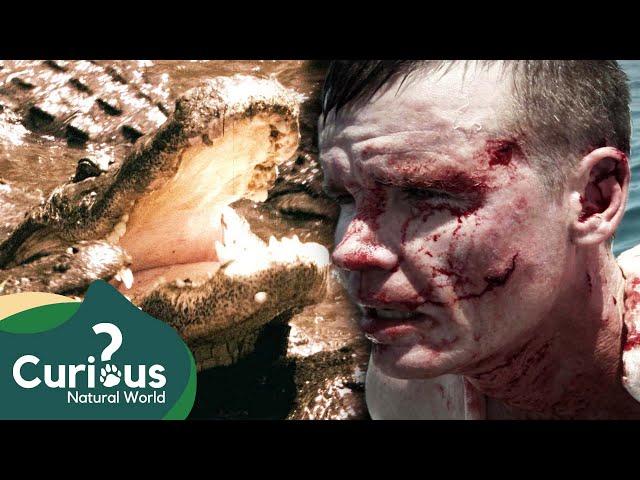 Wading Into Dangerous Territory | Eaten Alive! | Human Prey | FULL EPISODE | Curious?: Natural World