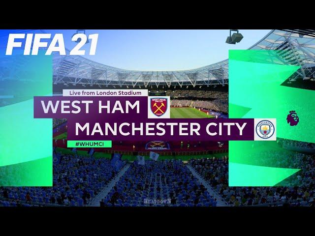 FIFA 21 - West Ham United vs. Manchester City @ London Stadium