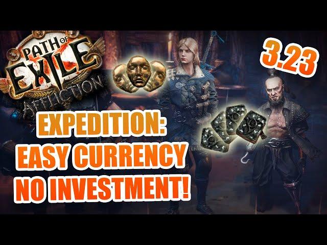 EASY DIVINE FARM With EXPEDITION In Path Of Exile 3.23 Affliction