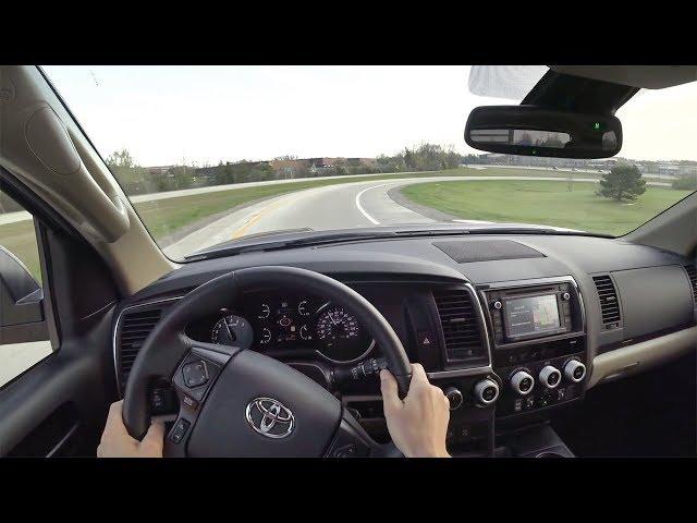 2018 Toyota Sequoia SR5 4x4 - POV Test Drive (Binaural Audio)