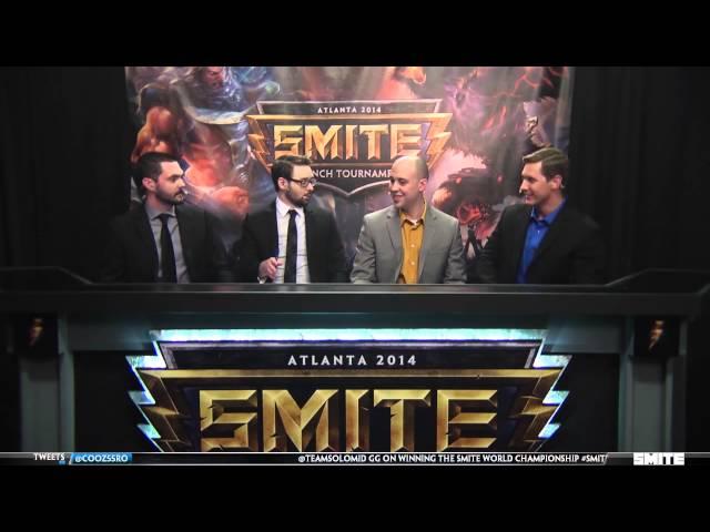 Smite Launch Tournament - Team SoloMid vs. Team Dignitas Grand Final (Day 3)