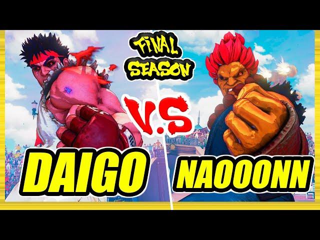 SFV CE  Daigo (Kage) vs Naooonn (Akuma)  Ranked Set  Street Fighter 5