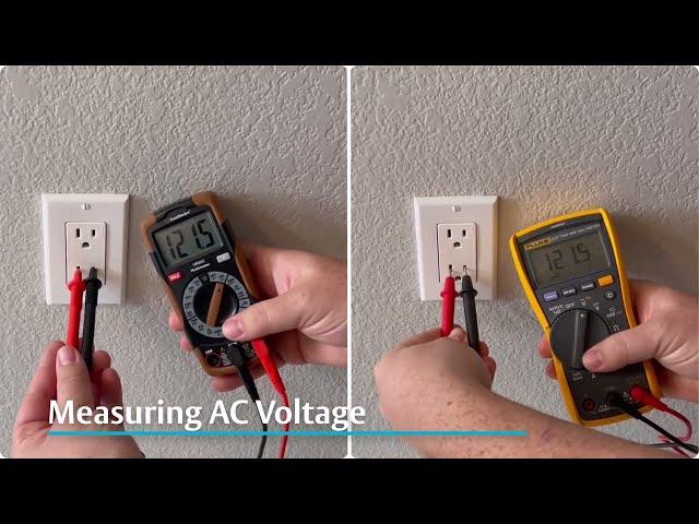 Measuring AC Voltage with a Digital Multimeter