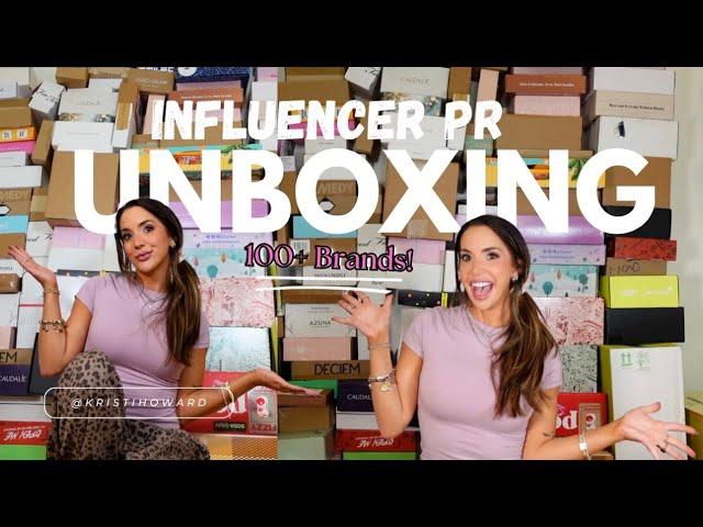 UNBOXING PR FOR AN HOUR | GIANT INFLUENCER PR UNBOXING