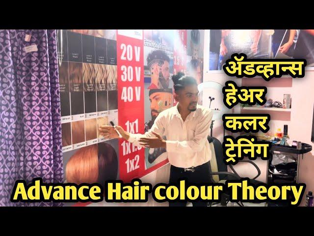 Hair colour theory ￼| advance hair colour training | advance hair colour Kaise Kare