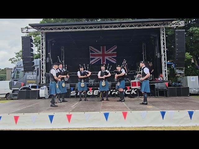 Ballymartin Pipe Band @ Mourne Schomberg Ulster Scots 11th July Afternoon Concert 2024