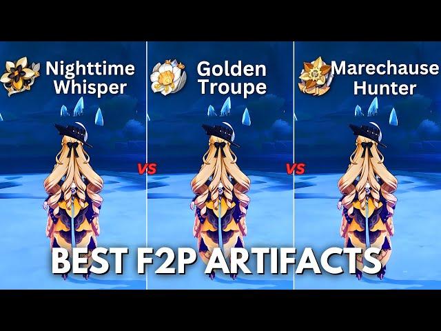 Navia Artifacts Comparison !! Best Build for C0 Navia?? [ Genshin Impact ]