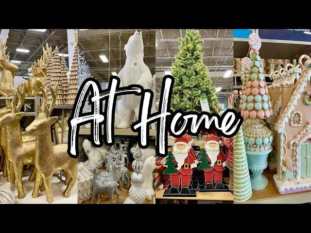 AT HOME STORE CHRISTMAS 2024 • SHOP WITH ME