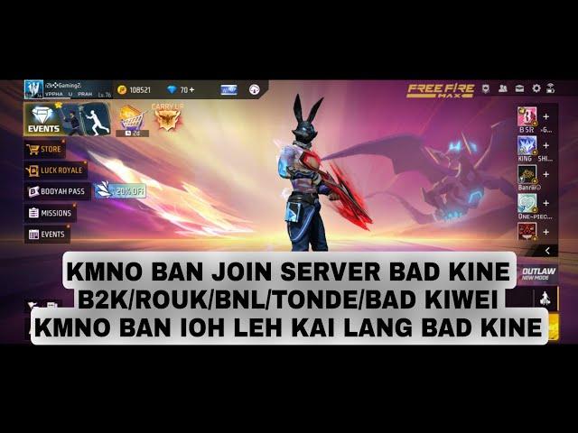 KMNO BAN IOH LEH KAI DA KIWEI KI SERVER. #tondegamer #b2k BAD KIWEI2