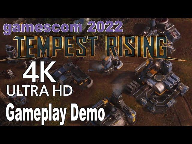 Tempest Rising Gameplay Demo gamescom 2022 [4K]