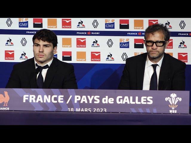 France 41-28 Wales: Fabien Galthié and Antoine Dupont press conference