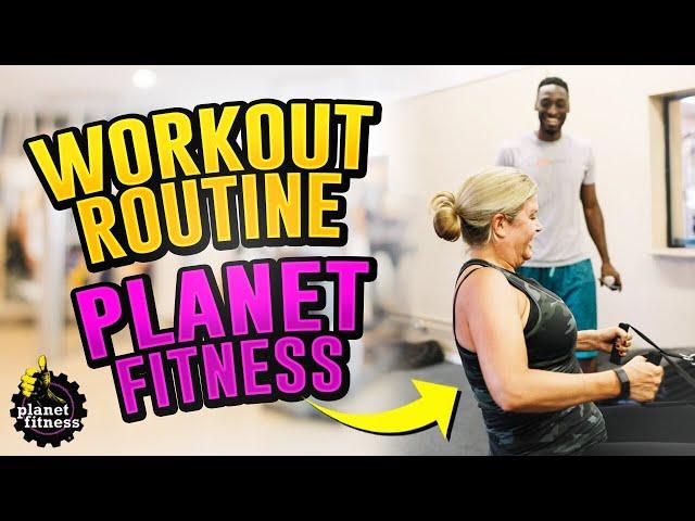 Planet Fitness Workout To Lose Weight| Beginners Workout| How to Create Routine