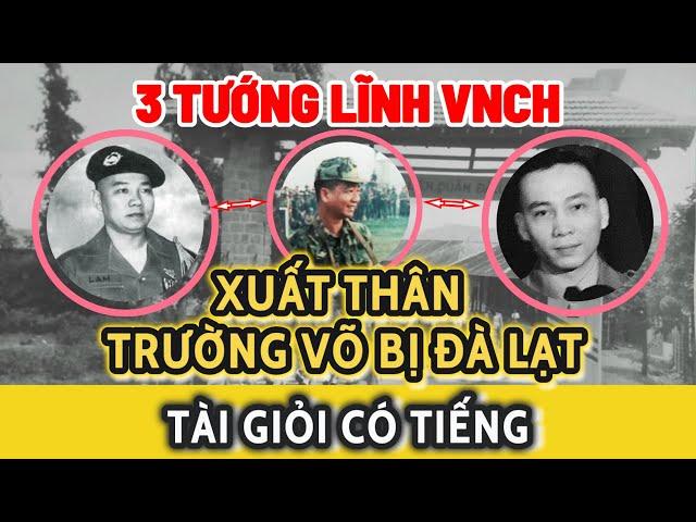 3 Tướng VNCH XUẤT SẮC NHẤT trường Võ Bị Đà Lạt SỐNG SAO sau 1975 | Tin Nhanh Lịch Sử