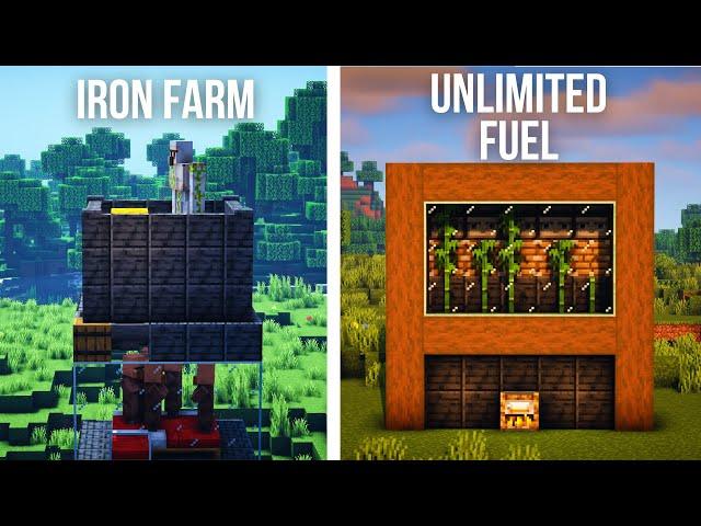 Minecraft: 3 Must Have Starter Farms