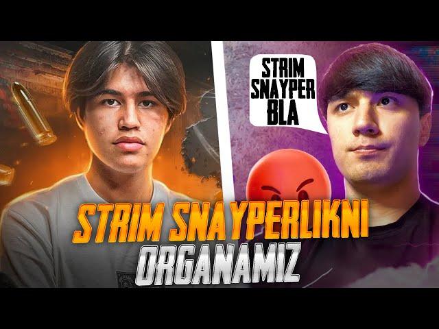 PUBG MOBILE STRIM SNAYPERLIK QILISH // XONSKILL SOKDI