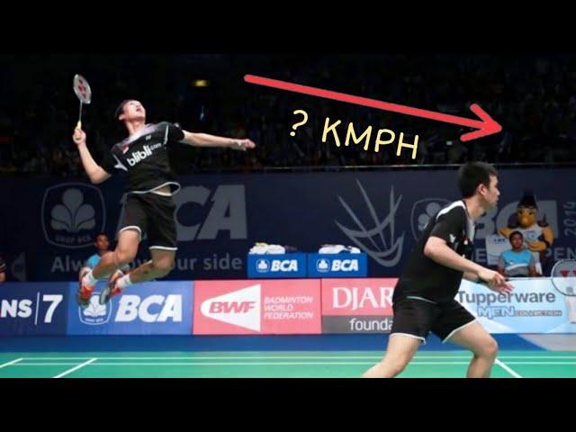 Best Smasher in Badminton - MOHAMMAD AHSAN | Badminton Smash (HD)