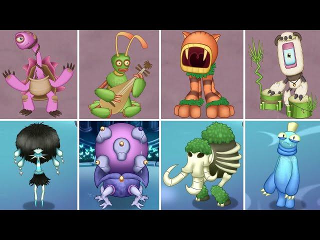 ALL Monsters Magical Fanmade by Nova / MSM & GooseWeirdLol | My Singing Monsters