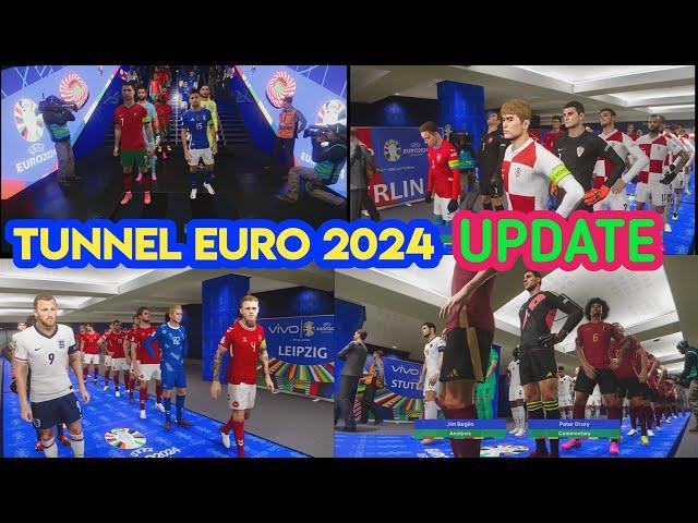 PES 2021 EURO 2024 Stadium Tunnel Update 2024