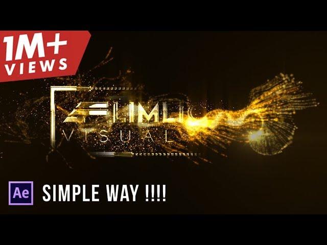 After Effects Tutorial: Particles Text Effects (simple way!!!!)