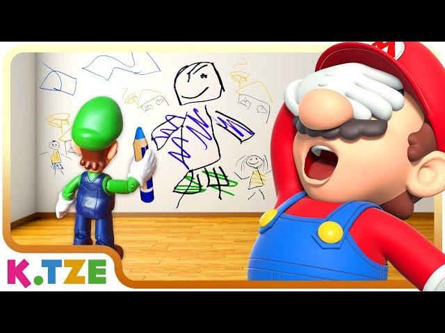 NO! DON'T DRAW on Walls  Super Mario Odyssey Story