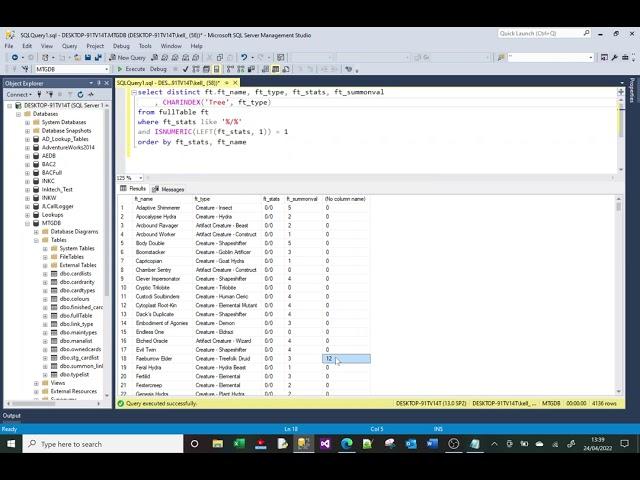 MS SQL server CHARINDEX function - explanation and demonstrations