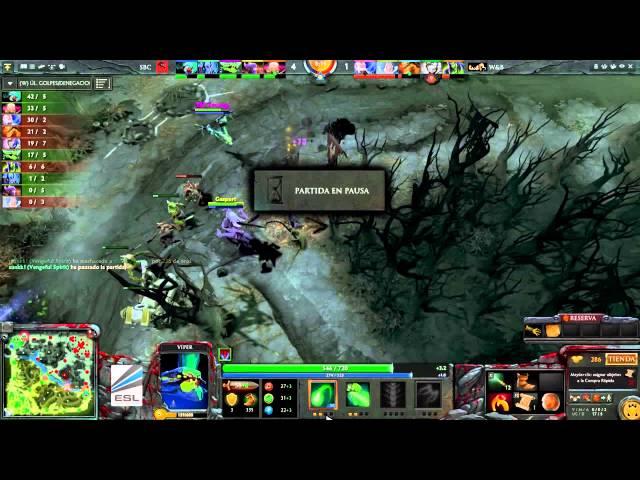 DOTA 2 - Torneo ESL 9# Night Cup - Gran Final - WAIT&BLEED vs SBC - Español - Viciuslab