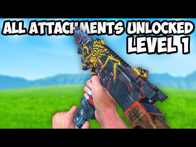 (PATCHED) HOW TO INSTANT UNLOCK ALL ATTACHMENTS