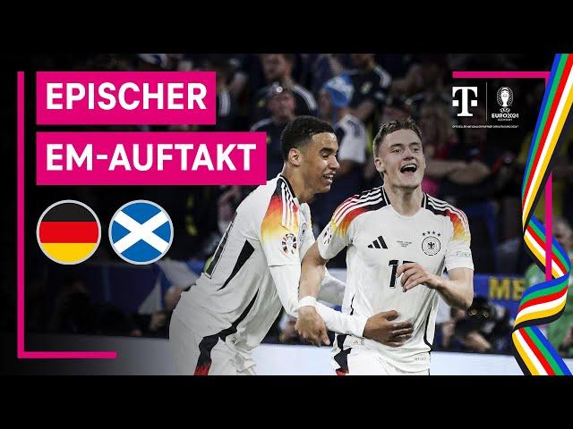 Deutschland - Schottland, Highlights mit Live-Kommentar | UEFA EURO 2024, Gruppenphase | MAGENTA TV