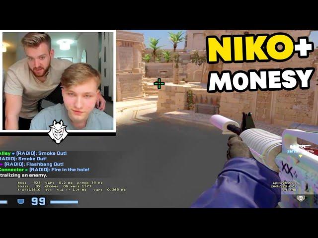 "I INVITE YOU AND YOU RUIN MY STREAM!!" - NIKO CARRING M0NESY ON FACEIT!! | CSGO