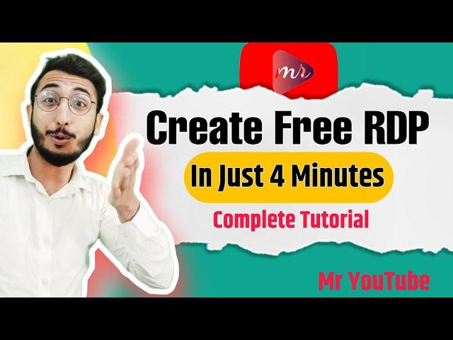 Free me RDP kaisy Bnayn? | How to Set Up Your Own Remote Desktop Server | Free High Speed RDP/VPS