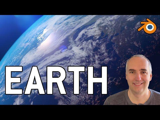 Yep, another Earth tutorial in Blender.