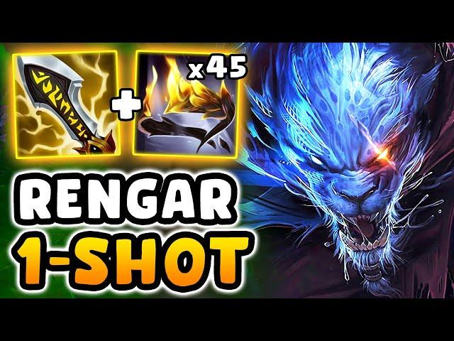 RENGAR JUMPS ON YOU... YOU'RE DEAD (45+ HUBRIS STACKS 600+ AD)