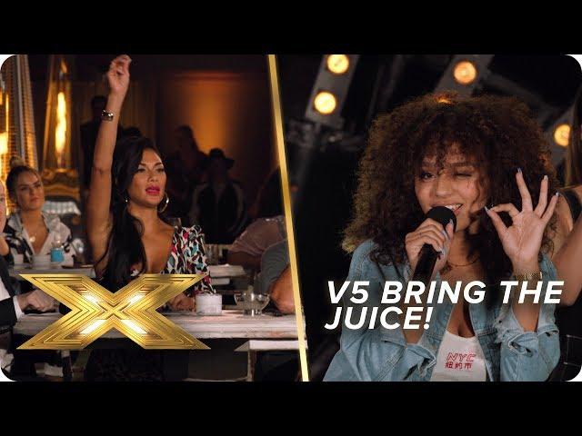 V5 bring the JUICE! | X Factor: Celebrity