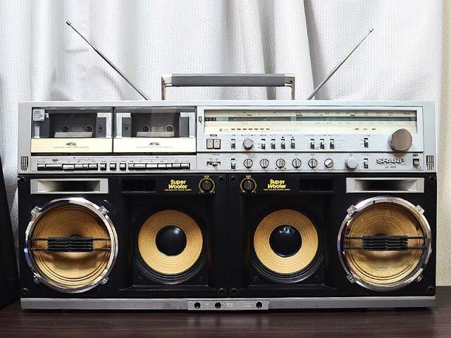 SHARP GF-909 The SEARCHER-W (1981) Vintage Boombox Ghettoblaster Made in Japan ラジカセ