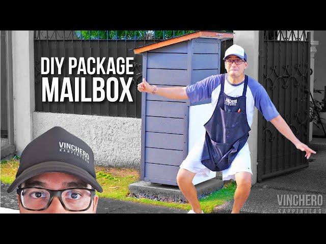 DIY Package Mailbox / How to Accept a Package Without Touching It