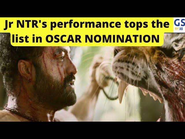 Jr NTR's performance in RRR tops the list in OSCAR NOMINATION