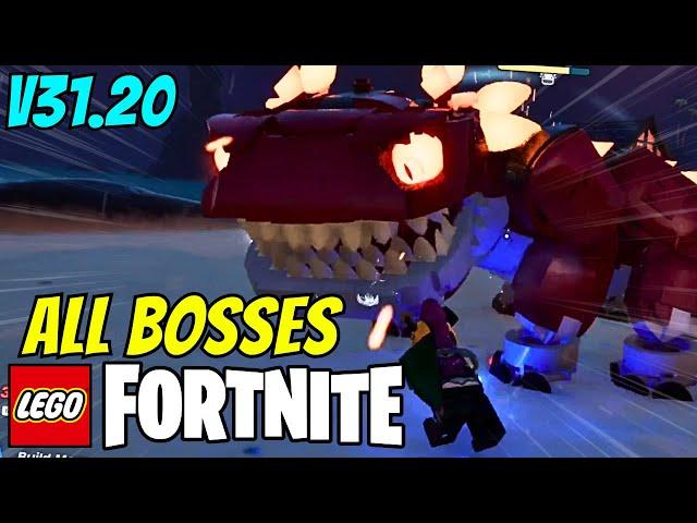 Lego Fortnite - ALL BOSSES (Ver 31.20)