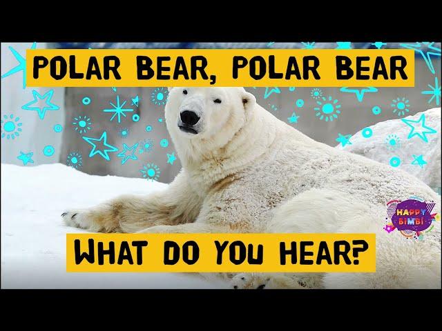 Polar Bear, Polar Bear, What do you hear? (Read Aloud) by Eric Carle & Bill Martin Jr. #animals